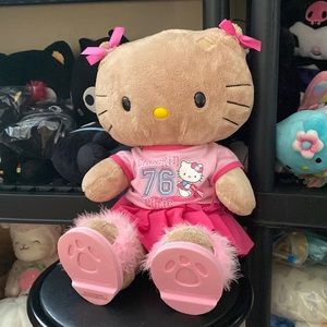 Adorable tan hello kitty build a bear
